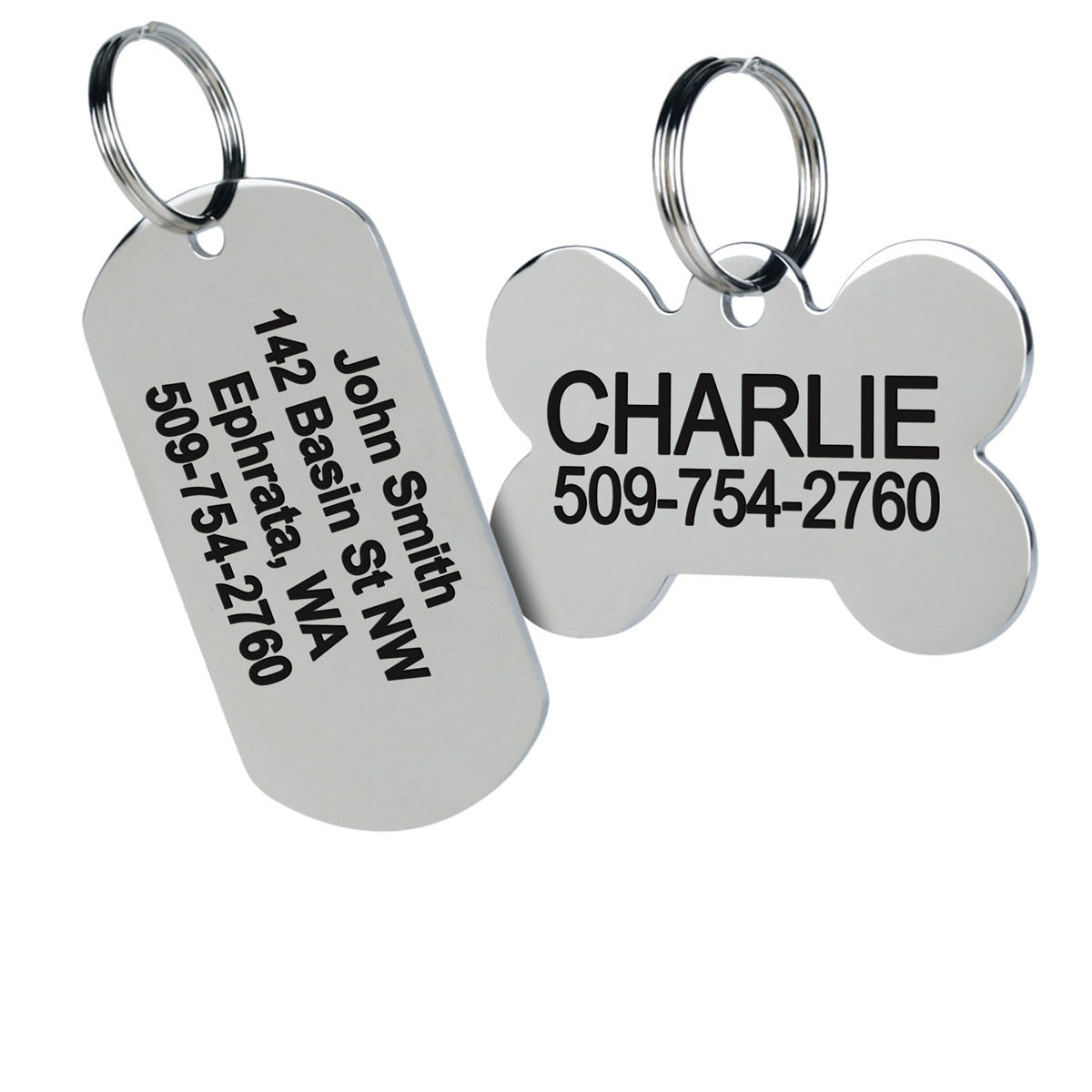 Laser Engraved Dog/Cat Tag